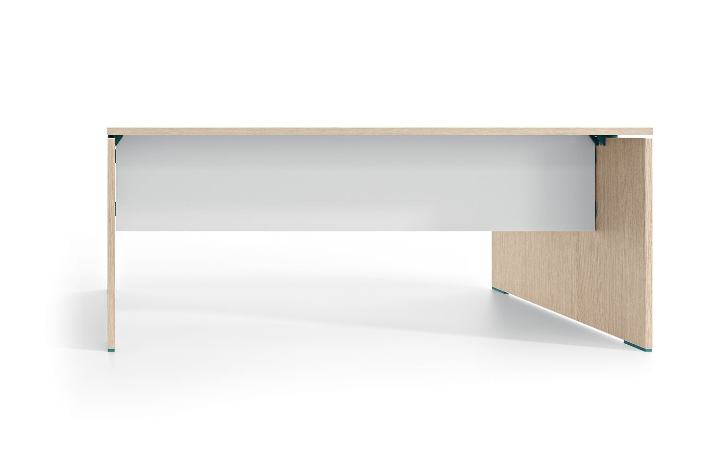 Treko Desk by DVO – minimalist Italian design with clean lines, natural wood finishes, and modular configurations – ideal for executive offices, open-plan workspaces, and modern meeting areas – combines elegance with functionality – distributed by Atelier 21 KSA, Top Interior Fit-out Company in Saudi Arabia and Riyadh. مكتب تريكو من DVO – تصميم إيطالي أنيق بخطوط نظيفة وتشطيبات خشبية طبيعية – مثالي للمكاتب التنفيذية ومساحات العمل المفتوحة – متوفر من مفن الرسام، أفضل شركة تصميم داخلي في السعودية والرياض.
