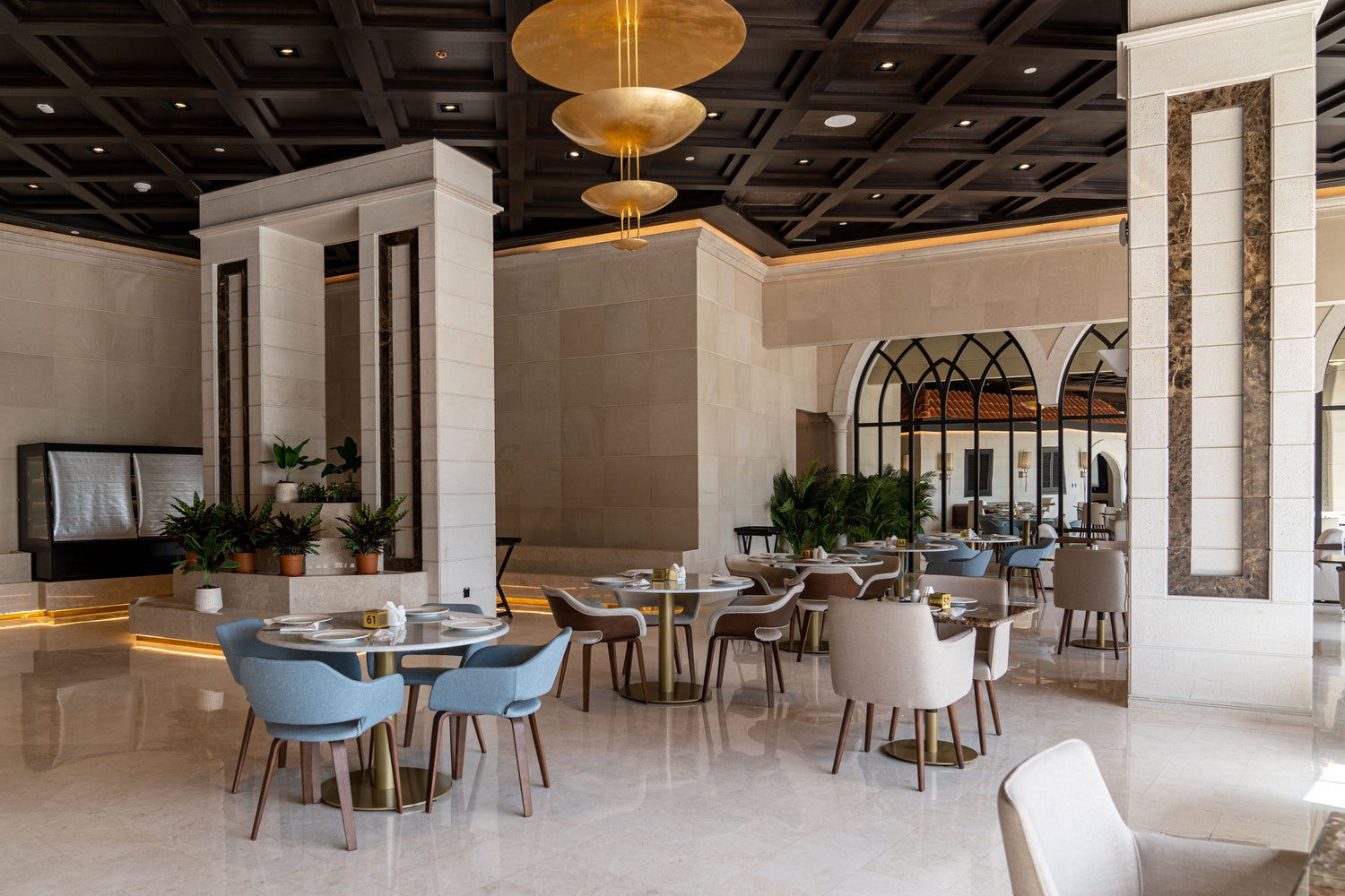 Restaurant Furniture Supply by Atelier 21 KSA for Wafi Gourmet