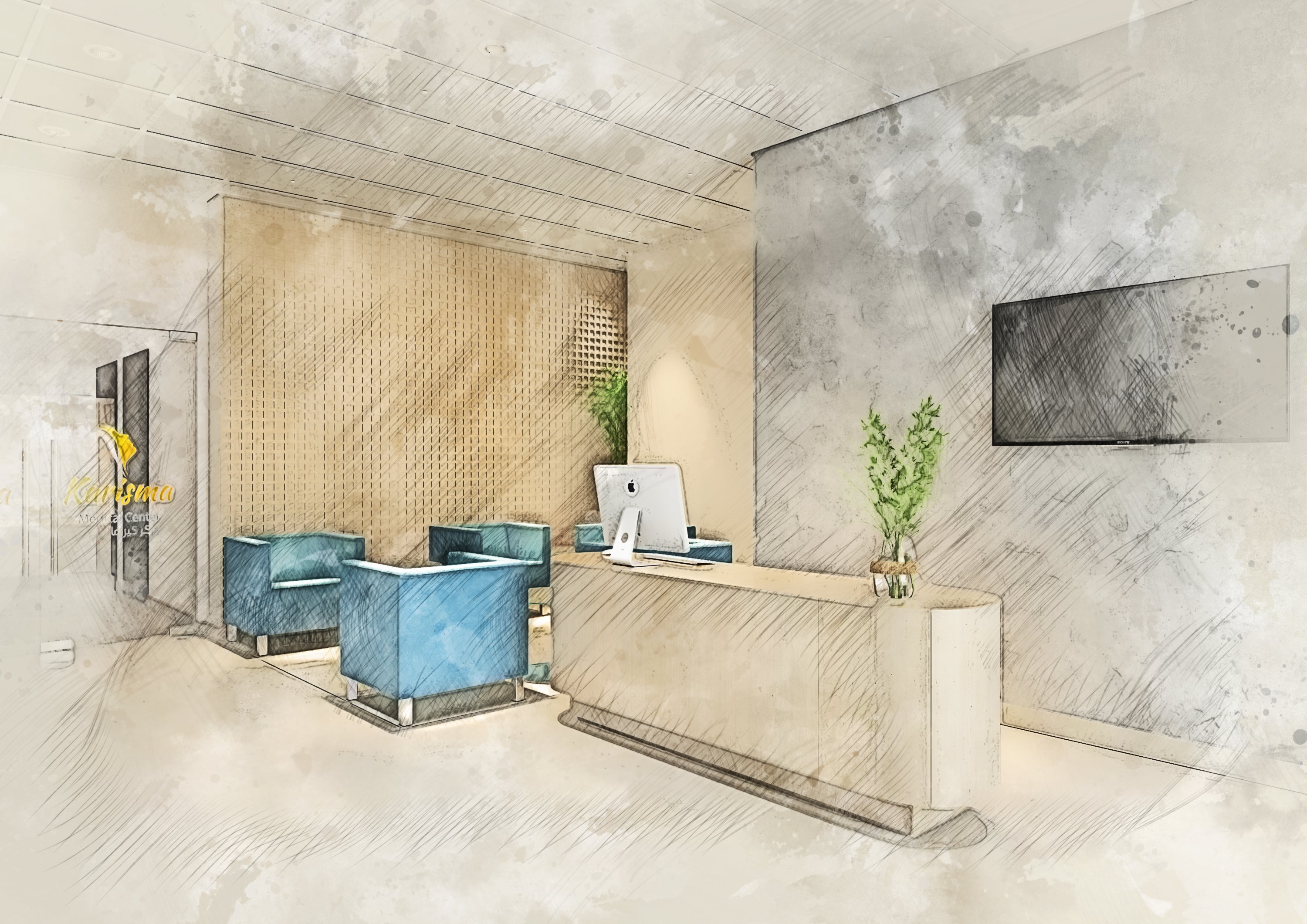 Office Interior Design Project for Karisma Bahrain By Atelier 21 KSA