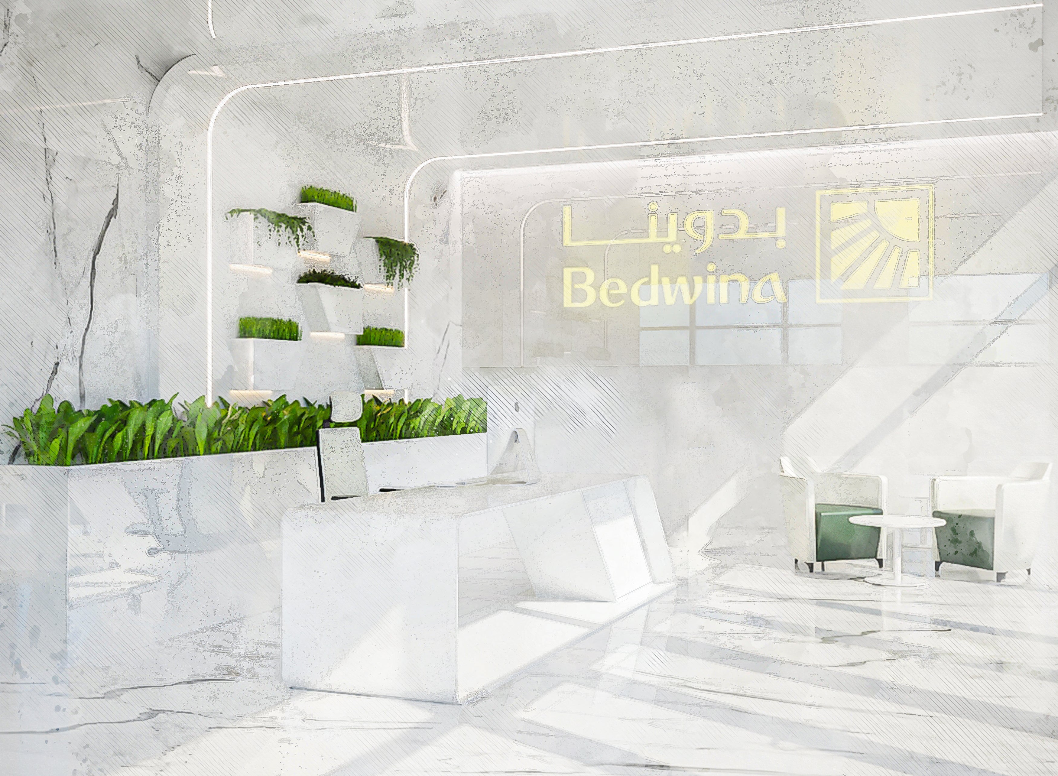 Office Interior Design Project for Bedwina By Atelier 21 KSA
