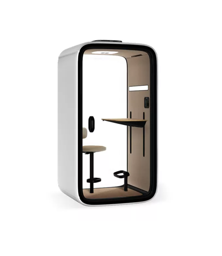 Supply of Framery O from Framery Finland, a soundproof office pod designed for private calls and focused work, enhancing productivity in modern workplaces. Provided by a Top Office Furniture Supplier in Saudi Arabia and installed by a Top Interior Fit-out Company in Riyadh, it blends Scandinavian design with functionality. توريد Framery O من شركة Framery فنلندا لكبائن المكاتب العصرية، مقدم من أفضل مورد أثاث مكتبي في السعودية وتنفيذ أفضل مصمم مكاتب في الرياض.