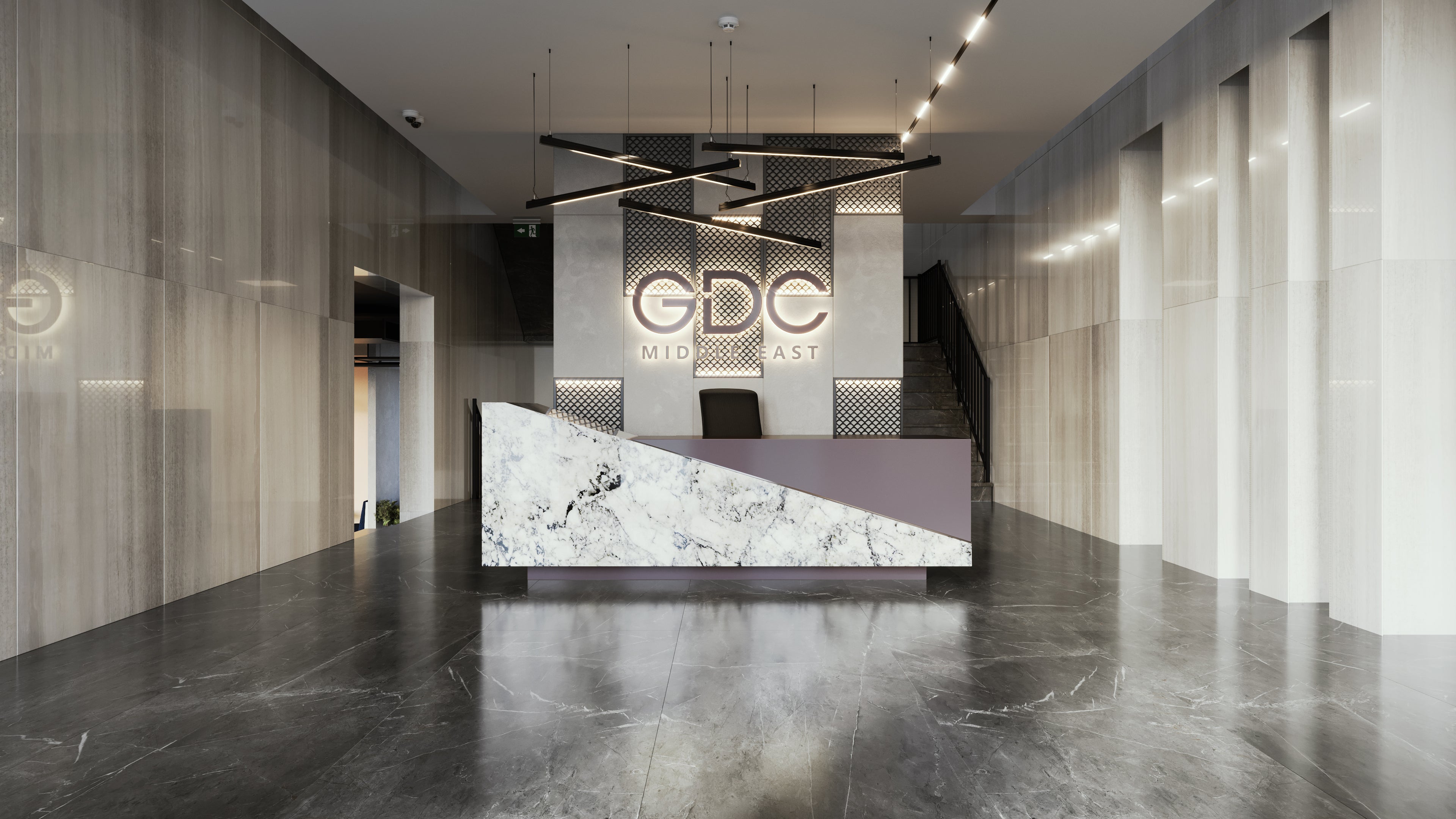 Office Interior Design Project for GDC By Atelier 21 KSA